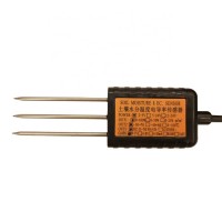 China low price  3.3V input and 0-3.3V output  Soil Moisture & Temperature Sensor meter for soil tesing